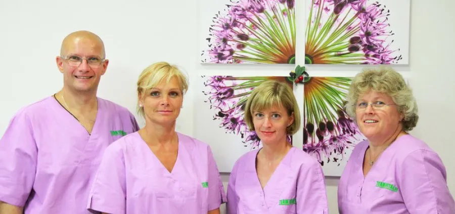 Das Praxisteam von Team Vitalis in der Ordination